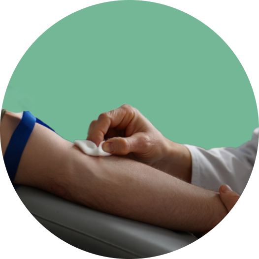 Взятие крови из вены