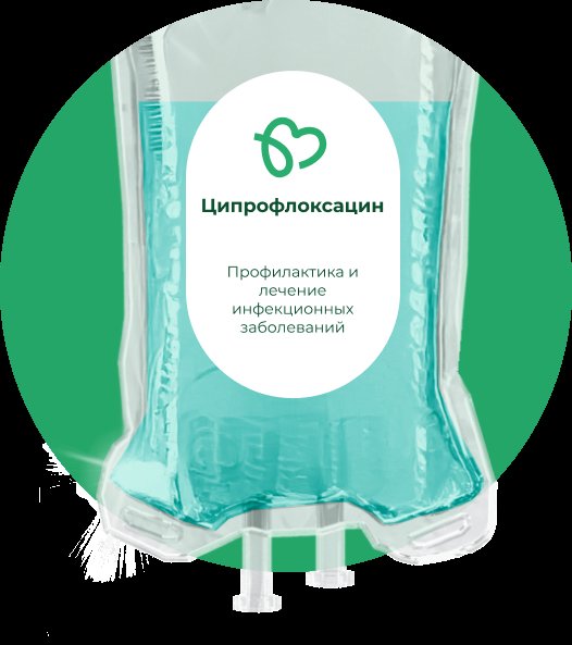 Капельница Ципрофлоксацин